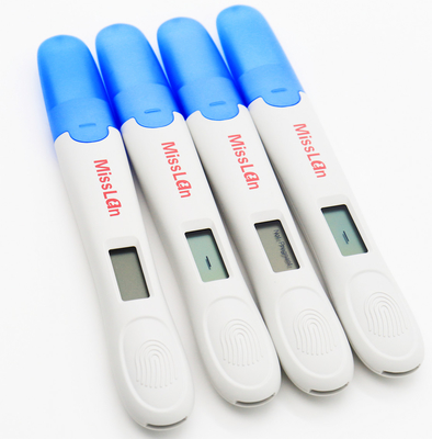 प्रथम प्रतिक्रिया शीघ्र परिणाम के साथ स्पष्ट डिजिटल गर्भावस्था रैपिड टेस्ट किट