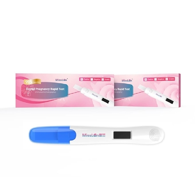 सटीक गर्भावस्था परिणाम के लिए 510k CE ANVISA डिजिटल एचसीजी टेस्ट किट
