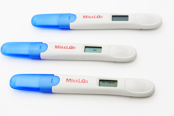 मूत्र एचसीजी जांच के लिए 510K ओटीसी डिजिटल गर्भावस्था परीक्षण किट